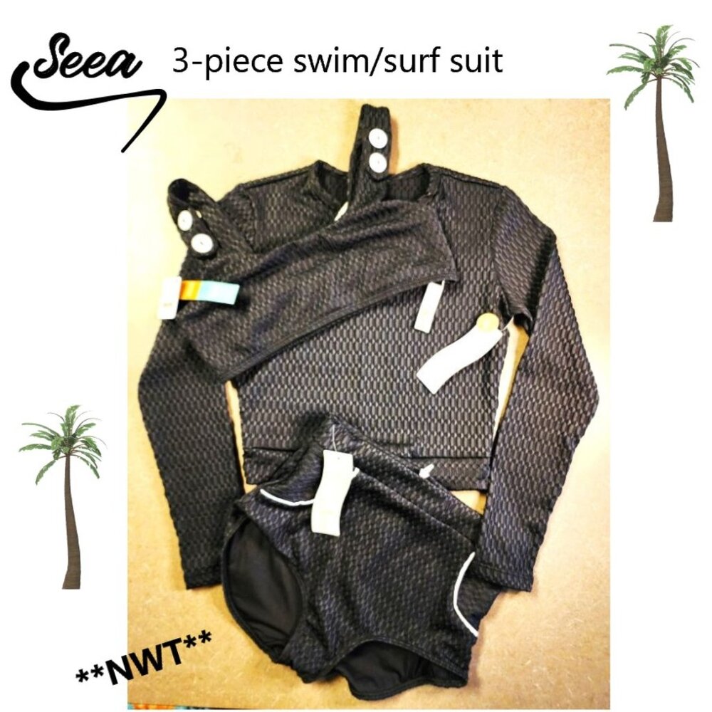 SEEA 3-piece swim/surf suit
